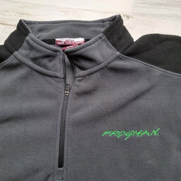Colorado Timberline 115k Fleece Jacket - FROGMAN 1/4 Zip Pullover Men's LG - Picture 1 of 6